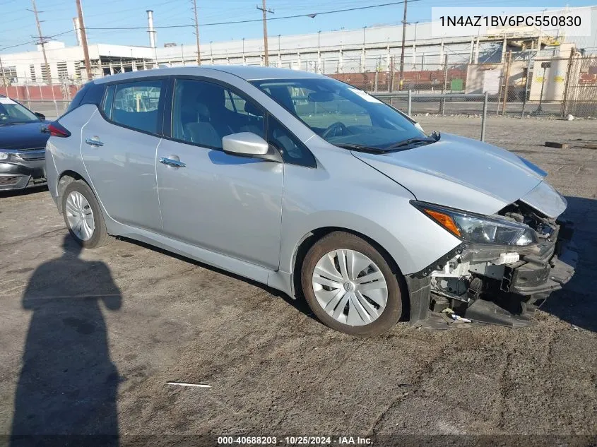 2023 Nissan Leaf S 40 Kwh VIN: 1N4AZ1BV6PC550830 Lot: 40688203