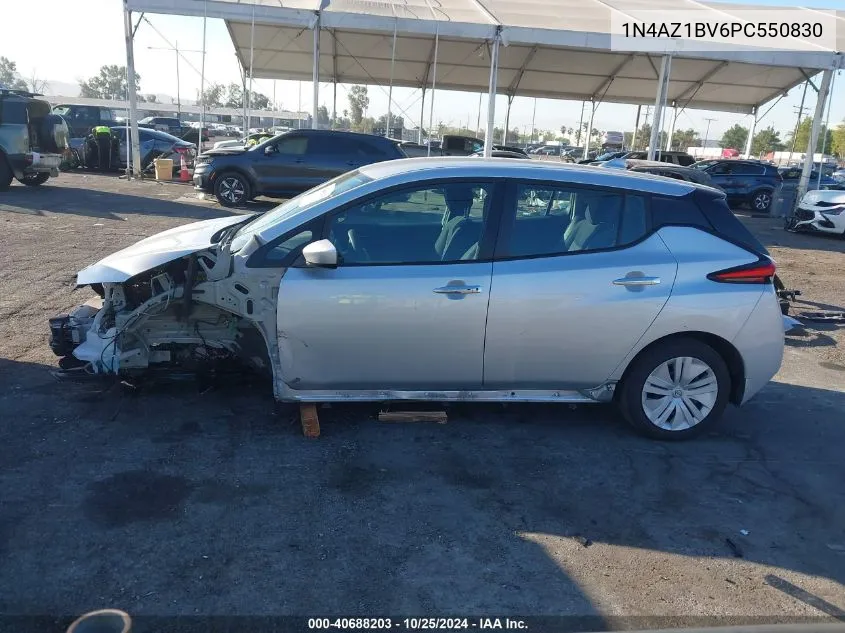 2023 Nissan Leaf S 40 Kwh VIN: 1N4AZ1BV6PC550830 Lot: 40688203