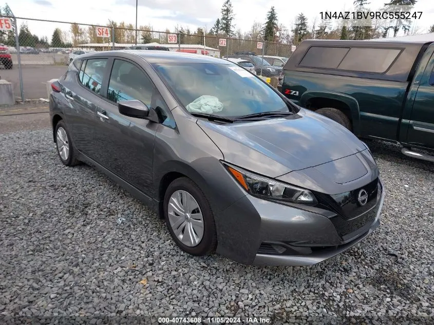 2024 Nissan Leaf S VIN: 1N4AZ1BV9RC555247 Lot: 40743608