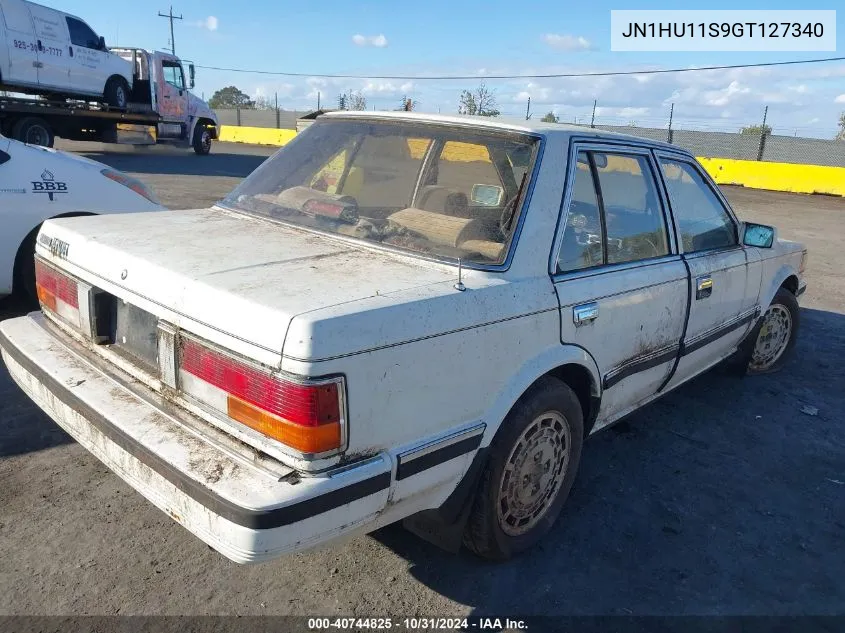 1986 Nissan Maxima VIN: JN1HU11S9GT127340 Lot: 40744825