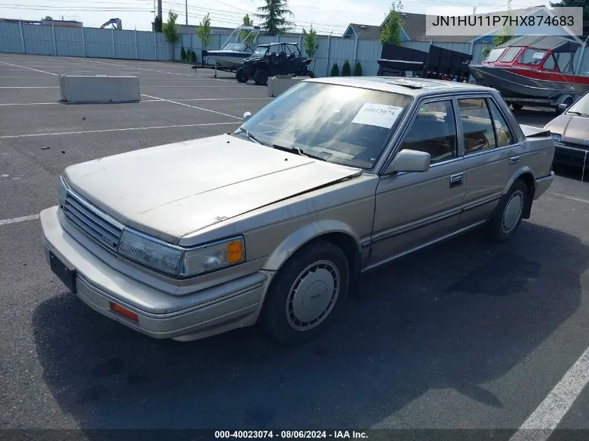 1987 Nissan Maxima VIN: JN1HU11P7HX874683 Lot: 40023074