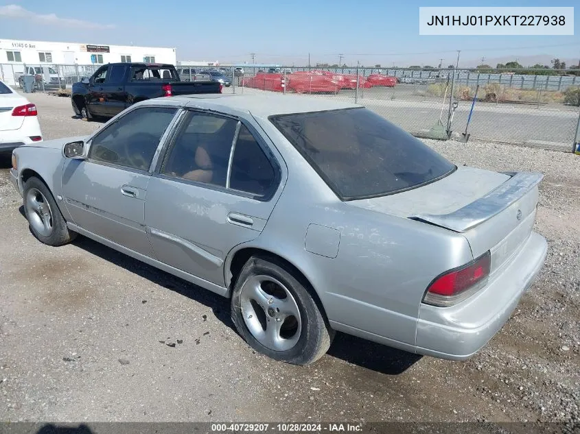 1989 Nissan Maxima VIN: JN1HJ01PXKT227938 Lot: 40729207