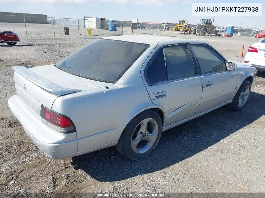 1989 Nissan Maxima VIN: JN1HJ01PXKT227938 Lot: 40729207