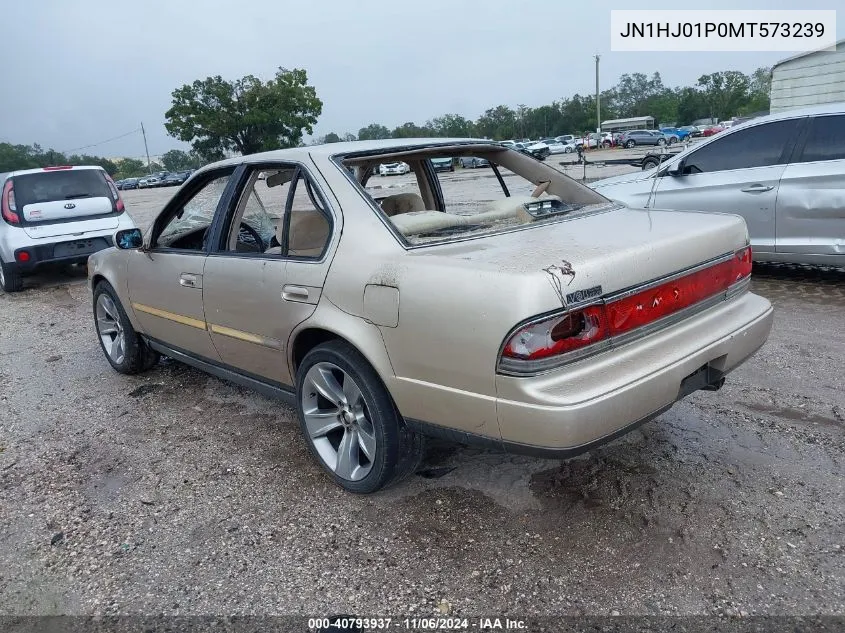 1991 Nissan Maxima VIN: JN1HJ01P0MT573239 Lot: 40793937