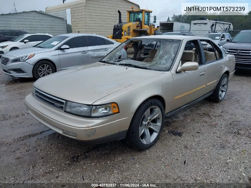 1991 Nissan Maxima VIN: JN1HJ01P0MT573239 Lot: 40793937