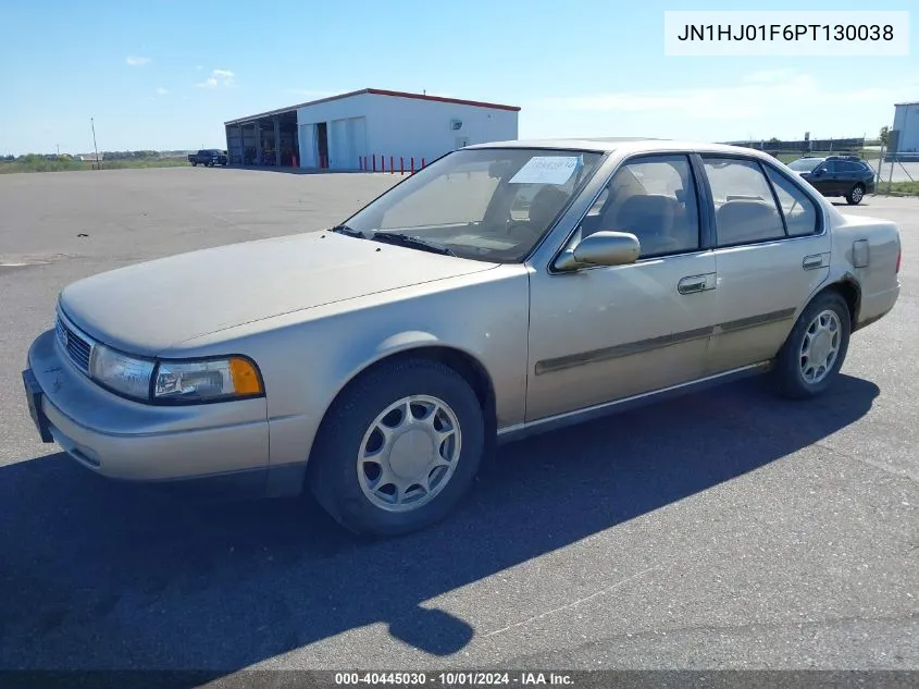 1993 Nissan Maxima Gxe VIN: JN1HJ01F6PT130038 Lot: 40445030