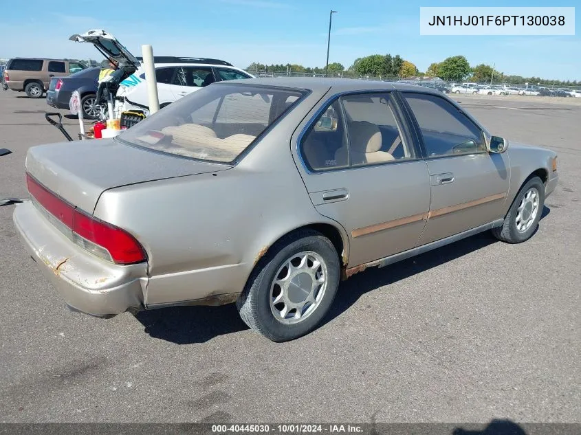 1993 Nissan Maxima Gxe VIN: JN1HJ01F6PT130038 Lot: 40445030