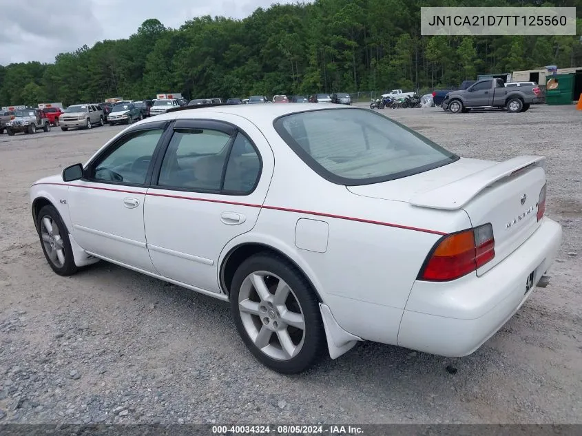 1996 Nissan Maxima Gle/Gxe/Se VIN: JN1CA21D7TT125560 Lot: 40034324