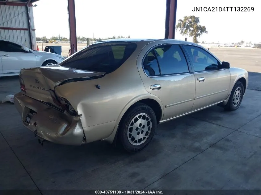 1996 Nissan Maxima Gle/Gxe/Se VIN: JN1CA21D4TT132269 Lot: 40751108