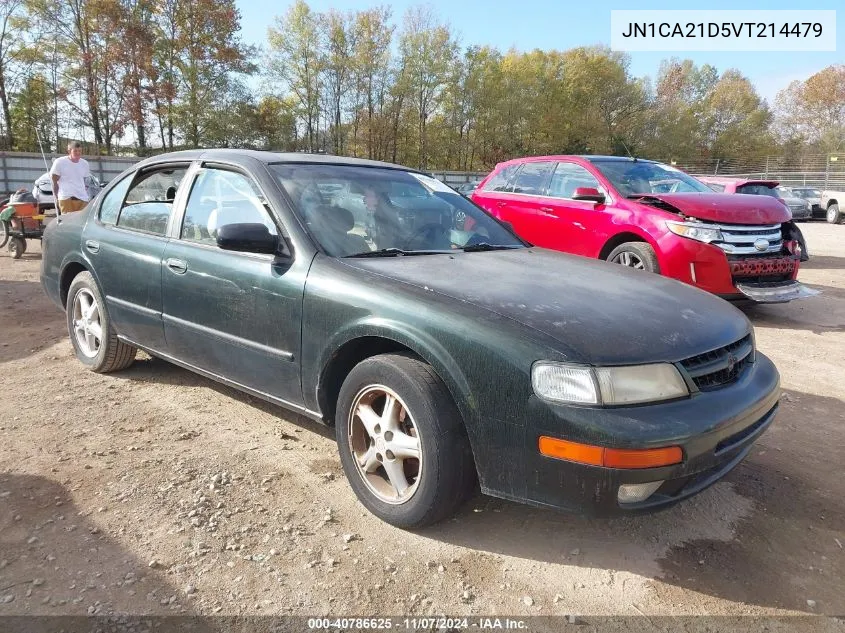 1997 Nissan Maxima Gle/Gxe/Se VIN: JN1CA21D5VT214479 Lot: 40786625