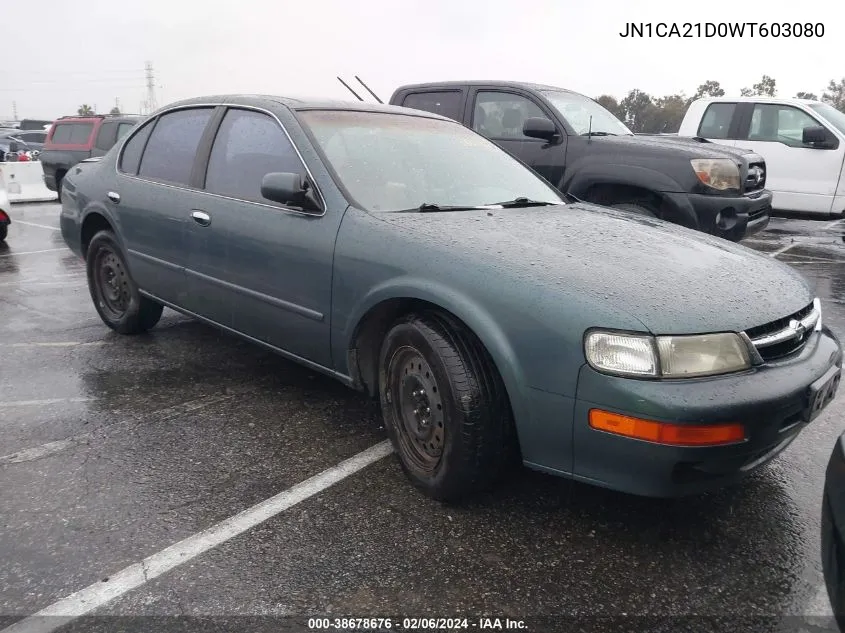 1998 Nissan Maxima Gle/Gxe/Se VIN: JN1CA21D0WT603080 Lot: 38678676