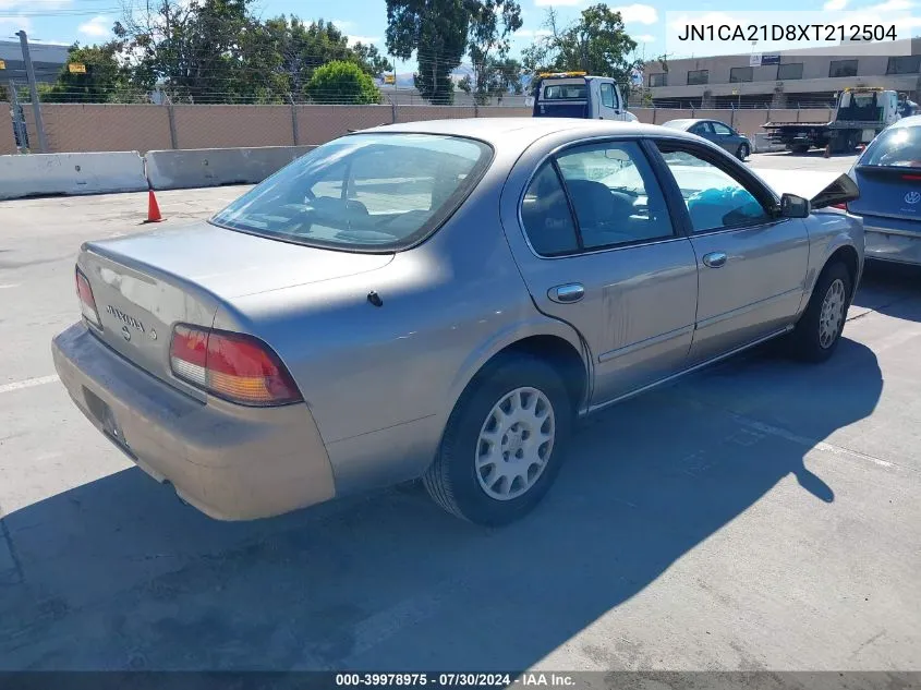 JN1CA21D8XT212504 1999 Nissan Maxima Gle/Gxe/Se/Se-L