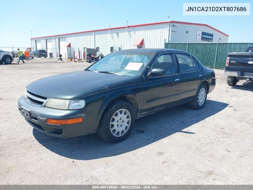 1999 Nissan Maxima Gle/Gxe/Se/Se-L VIN: JN1CA21D2XT807686 Lot: 40019828