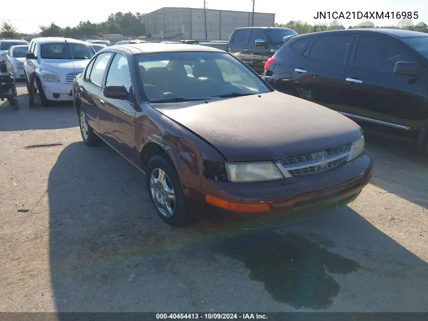 1999 Nissan Maxima Gle/Gxe/Se/Se-L VIN: JN1CA21D4XM416985 Lot: 40454413