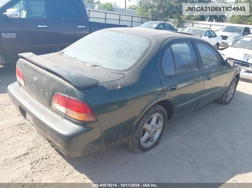 1999 Nissan Maxima Gle/Gxe/Se/Se-L VIN: JN1CA21D8XT824945 Lot: 40579214