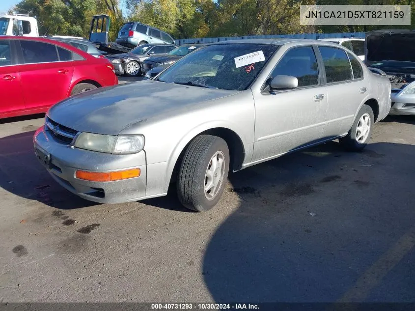 1999 Nissan Maxima Gle/Gxe/Se/Se-L VIN: JN1CA21D5XT821159 Lot: 40731293