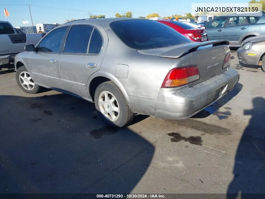 1999 Nissan Maxima Gle/Gxe/Se/Se-L VIN: JN1CA21D5XT821159 Lot: 40731293