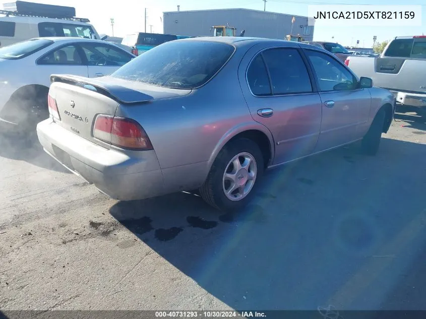 1999 Nissan Maxima Gle/Gxe/Se/Se-L VIN: JN1CA21D5XT821159 Lot: 40731293