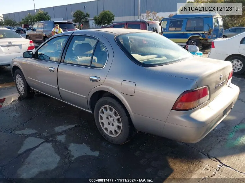 1999 Nissan Maxima Gle/Gxe/Se/Se-L VIN: JN1CA21D2XT212319 Lot: 40817477