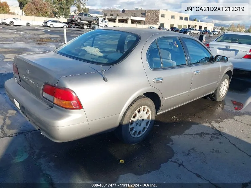 1999 Nissan Maxima Gle/Gxe/Se/Se-L VIN: JN1CA21D2XT212319 Lot: 40817477