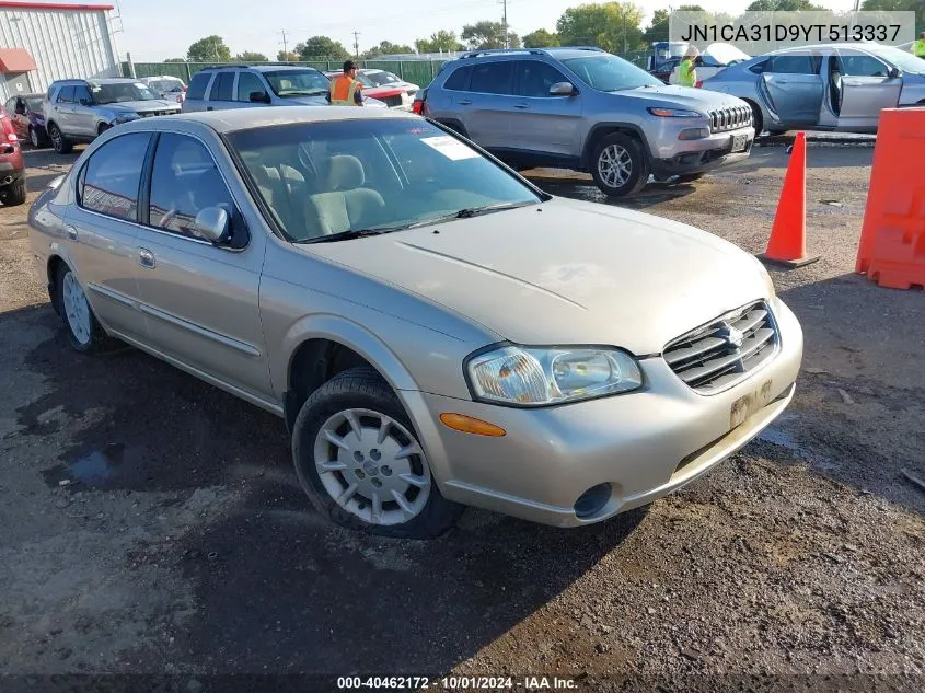 JN1CA31D9YT513337 2000 Nissan Maxima Gle/Gxe/Se