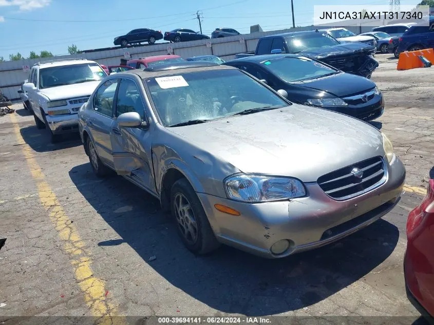 2001 Nissan Maxima Gle VIN: JN1CA31AX1T317340 Lot: 39782393