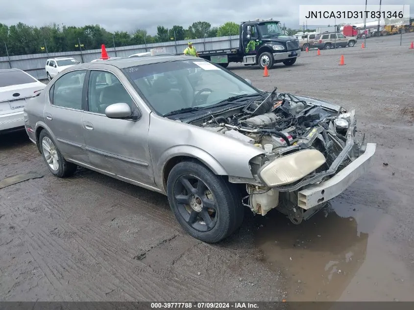 JN1CA31D31T831346 2001 Nissan Maxima Se