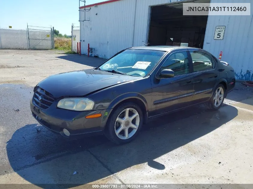 2001 Nissan Maxima Se VIN: JN1CA31A31T112460 Lot: 39807793