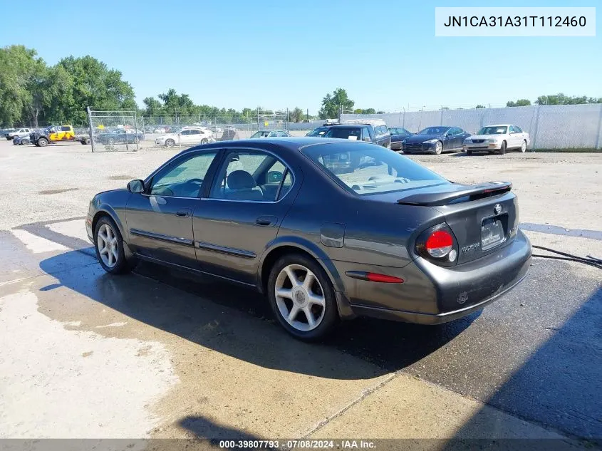 2001 Nissan Maxima Se VIN: JN1CA31A31T112460 Lot: 39807793