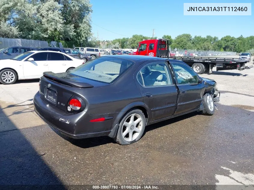 2001 Nissan Maxima Se VIN: JN1CA31A31T112460 Lot: 39807793