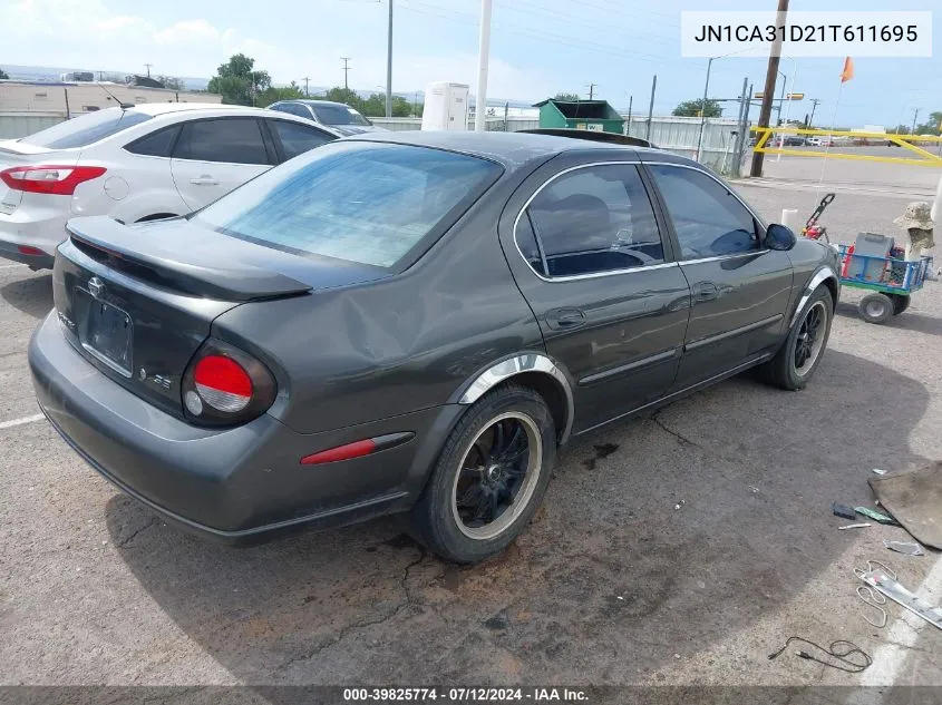 2001 Nissan Maxima Se VIN: JN1CA31D21T611695 Lot: 39825774