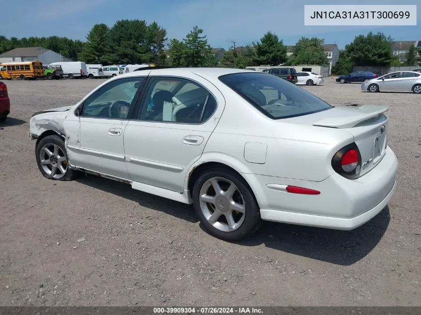 2001 Nissan Maxima Se VIN: JN1CA31A31T300699 Lot: 39909304