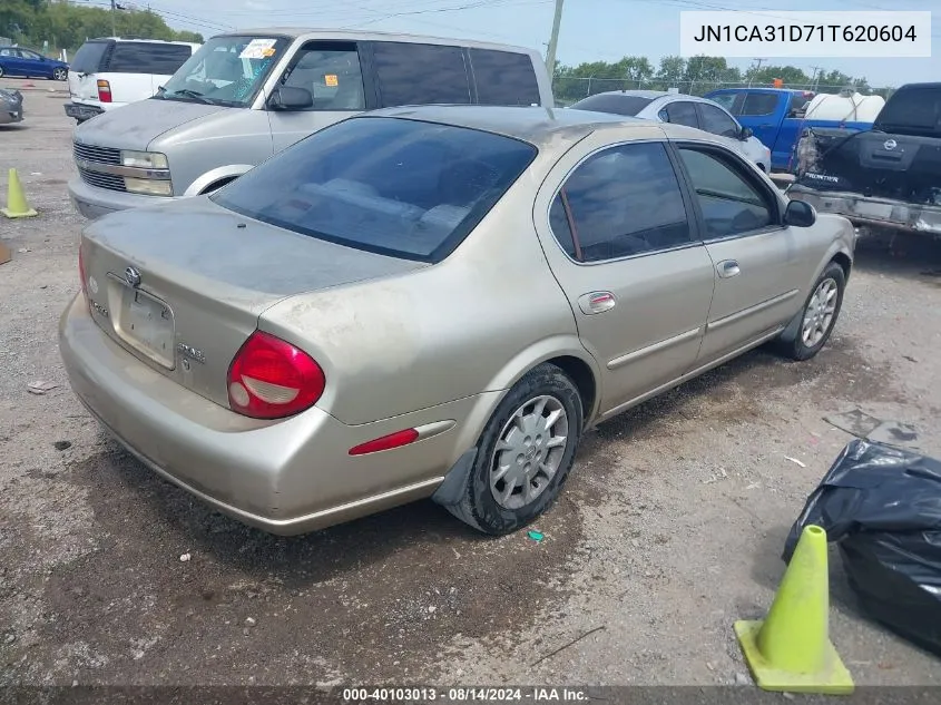 2001 Nissan Maxima Gxe VIN: JN1CA31D71T620604 Lot: 40103013