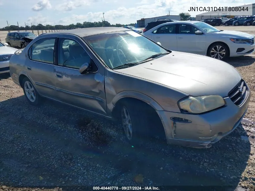 2001 Nissan Maxima Se VIN: JN1CA31D41T808044 Lot: 40440778