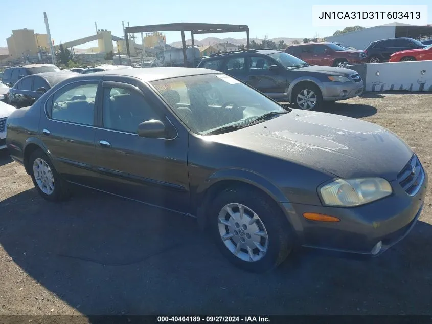 2001 Nissan Maxima Gxe VIN: JN1CA31D31T603413 Lot: 40464189