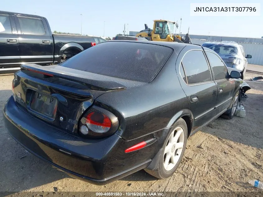 2001 Nissan Maxima Se VIN: JN1CA31A31T307796 Lot: 40591583