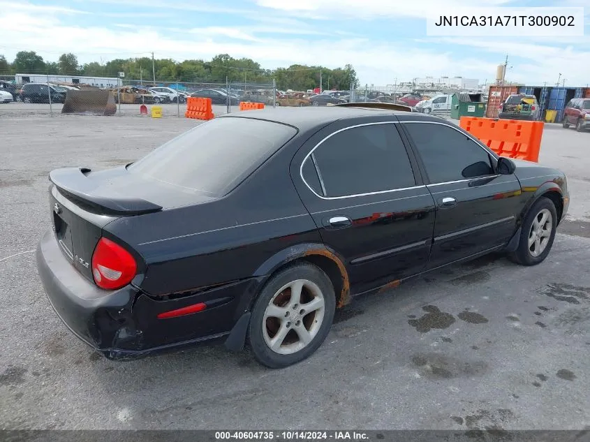 2001 Nissan Maxima Gle VIN: JN1CA31A71T300902 Lot: 40604735