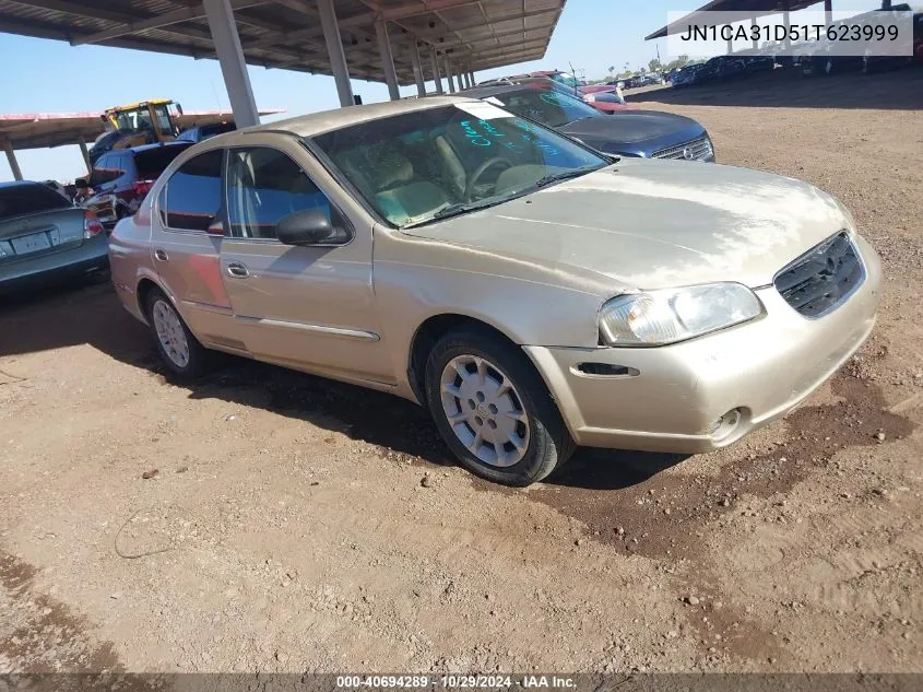 2001 Nissan Maxima Gxe VIN: JN1CA31D51T623999 Lot: 40694289