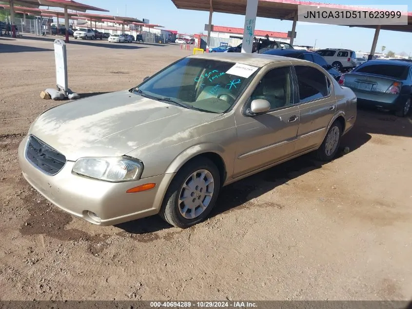 2001 Nissan Maxima Gxe VIN: JN1CA31D51T623999 Lot: 40694289