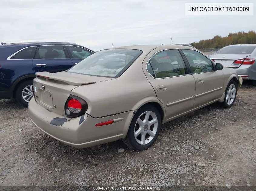 2001 Nissan Maxima Se VIN: JN1CA31DX1T630009 Lot: 40717633