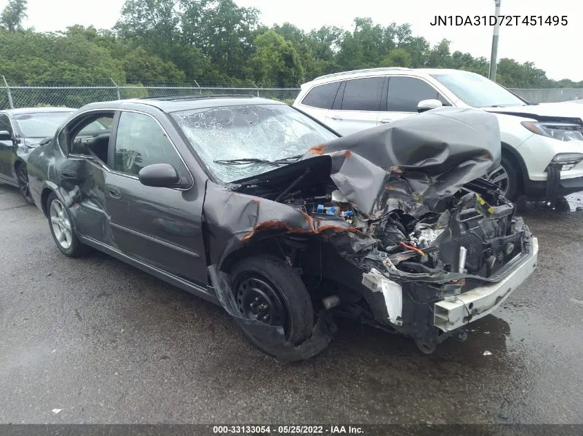 JN1DA31D72T451495 2002 Nissan Maxima Se