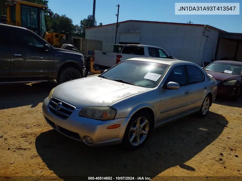 2003 Nissan Maxima Se VIN: JN1DA31A93T413547 Lot: 40514852