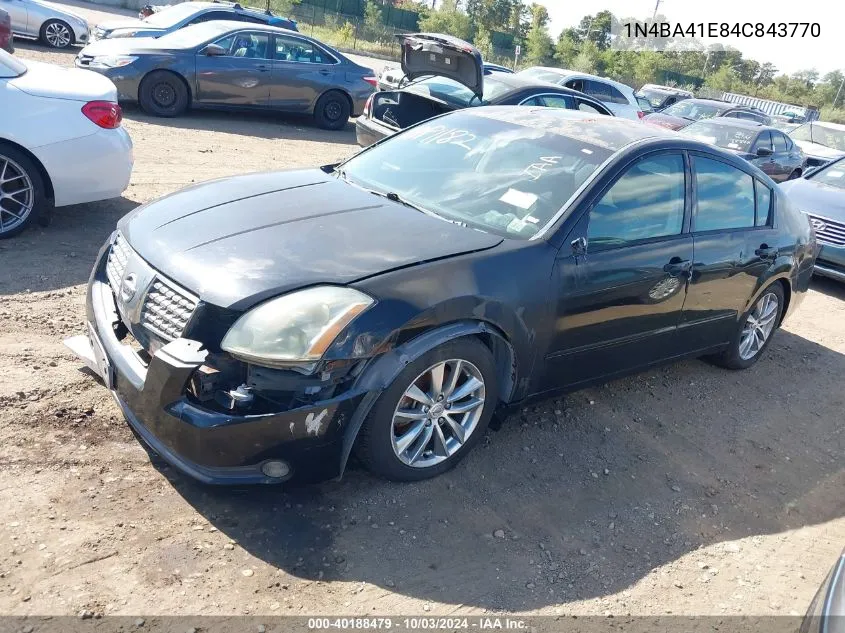 1N4BA41E84C843770 2004 Nissan Maxima 3.5 Se