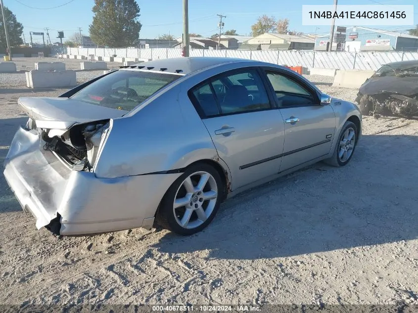 2004 Nissan Maxima 3.5 Se VIN: 1N4BA41E44C861456 Lot: 40678511