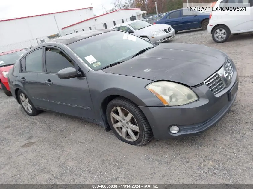 2004 Nissan Maxima 3.5 Sl VIN: 1N4BA41EX4C909624 Lot: 40855938