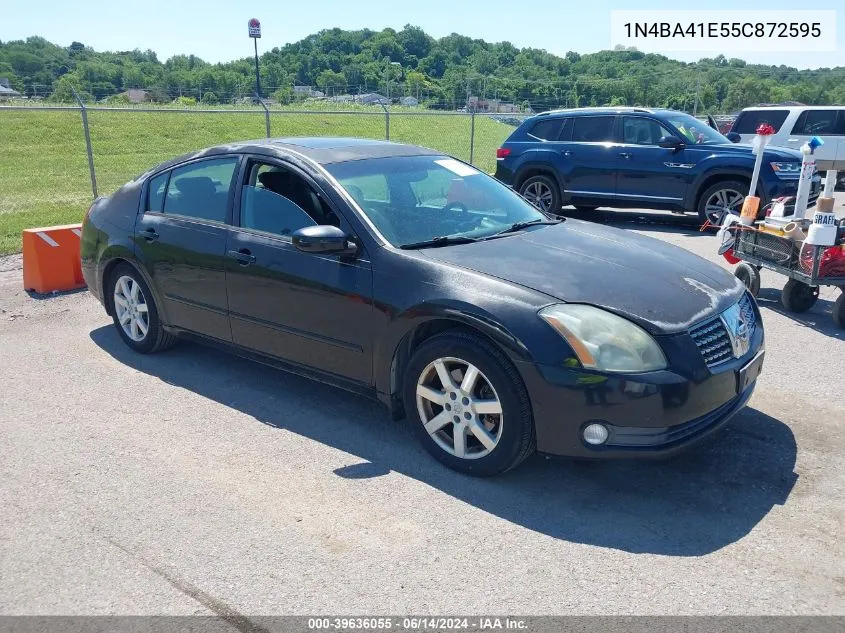 2005 Nissan Maxima 3.5 Sl VIN: 1N4BA41E55C872595 Lot: 39636055