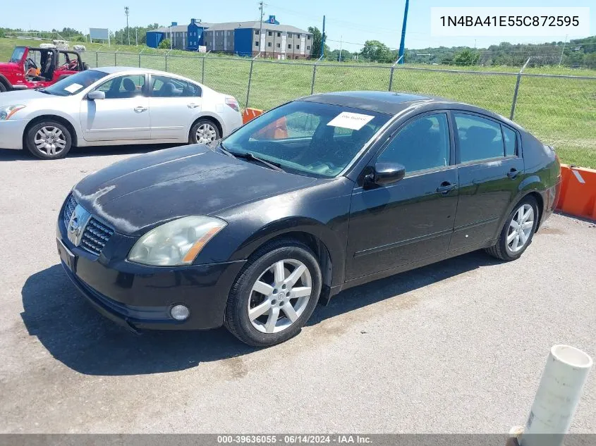 2005 Nissan Maxima 3.5 Sl VIN: 1N4BA41E55C872595 Lot: 39636055