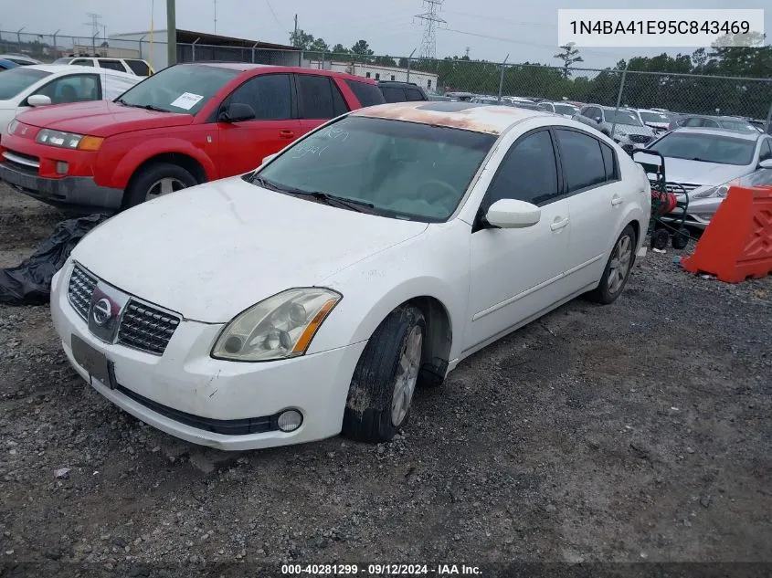 2005 Nissan Maxima 3.5 Sl VIN: 1N4BA41E95C843469 Lot: 40281299