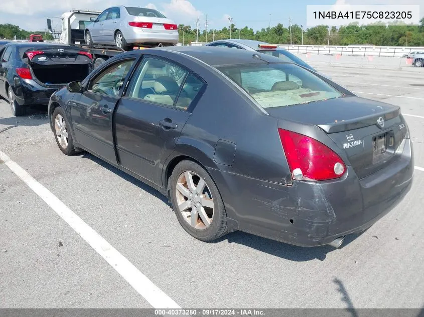 2005 Nissan Maxima 3.5 Sl VIN: 1N4BA41E75C823205 Lot: 40373280