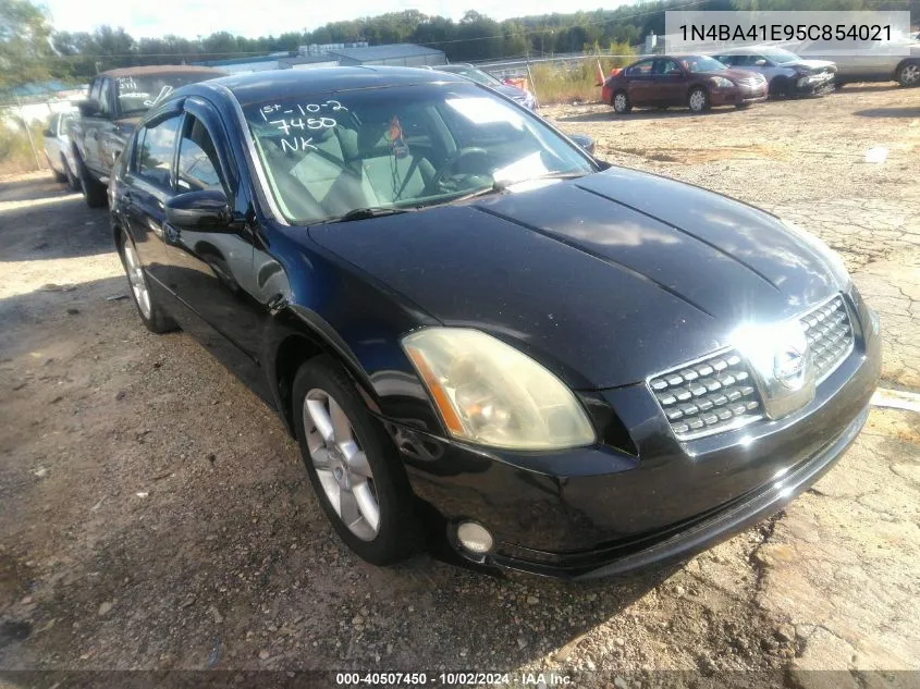 2005 Nissan Maxima 3.5 Se VIN: 1N4BA41E95C854021 Lot: 40507450